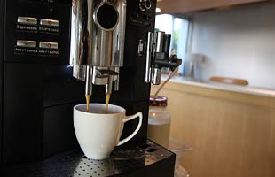 Sensors for coffee makers